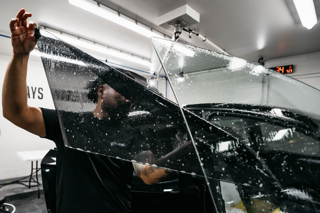 Professional Window Tinting at The Bays Detailing in Romeoville