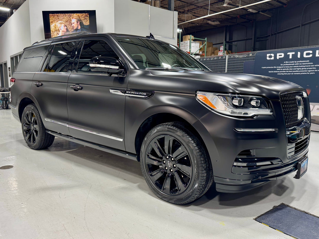 Transforming a Lincoln Navigator with Opticle Matte PPF: The Ultimate Satin Finish & Protection