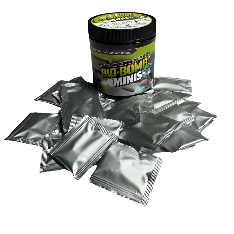 BIO BOMB Mini Dissolvable Cleaning & Deodorizing Tablets