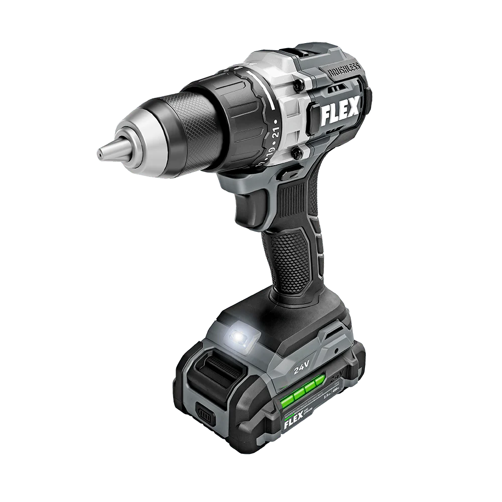 FLEX | 1/2" 2-SPEED DRILL DRIVER KIT Car Supplies Warehouse