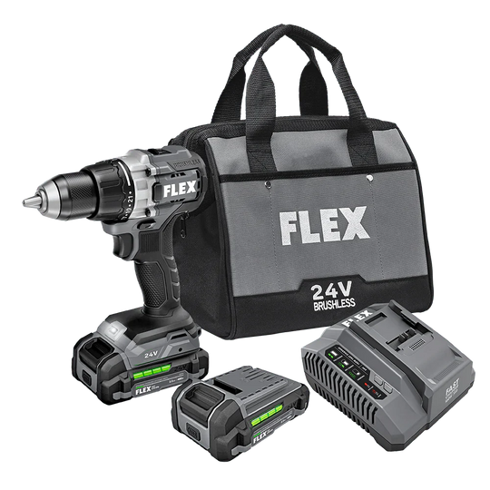 FLEX | 1/2" 2-SPEED DRILL DRIVER KIT Car Supplies Warehouse
