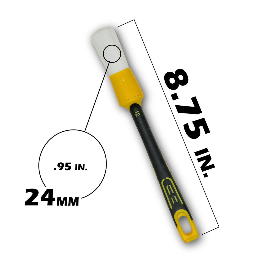 Work Stuff Detailing Brush - Rubber Albino (Chemical Resistant) - Car Supplies Warehouse Work Stuffaccessoriesbrushbrushes